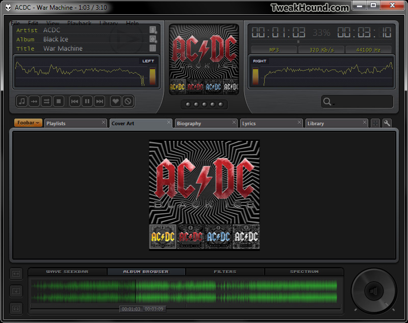 how to customize foobar2000 skins