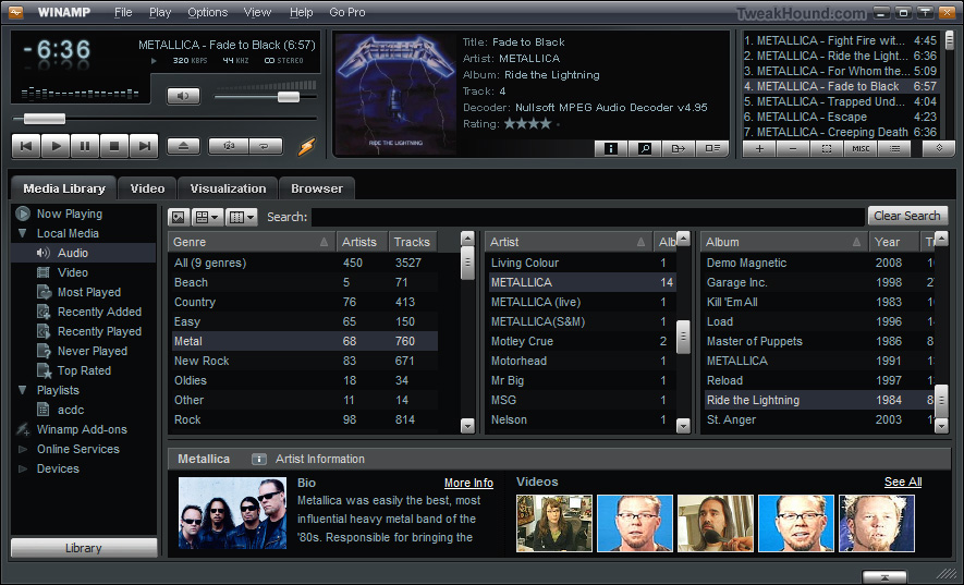 alpine windows media player skin package