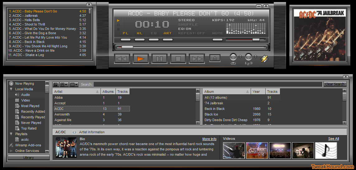 classic spectrum analyzer winamp