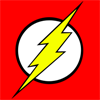 THE FLASH comic logo